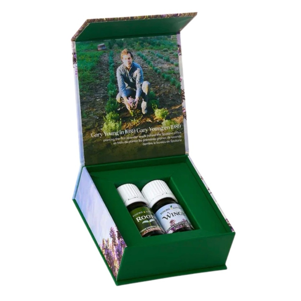 Young Living Roots & Wings Duo.  New Unopened Packaging. - Picture 3 of 8
